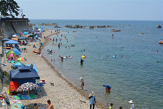 越前町最大の海水浴場