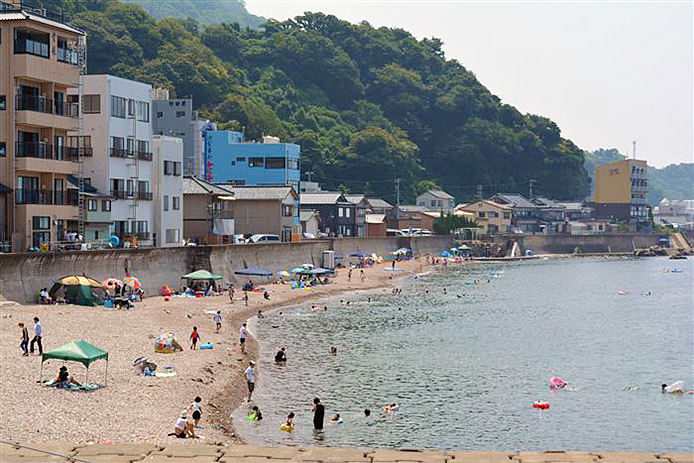 泊まりと一緒に楽しむ海水浴に最適