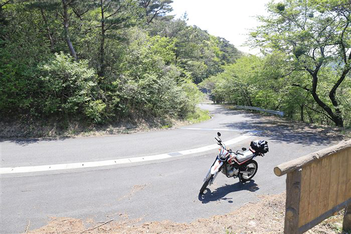 展望に優れる観光林道