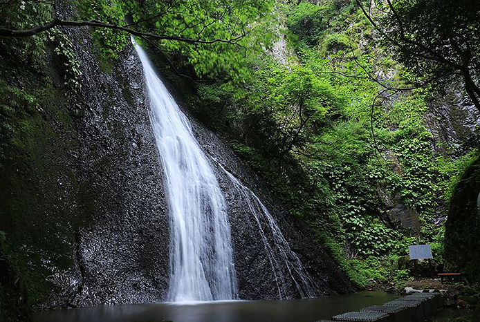 知る人ぞ知る秘境の滝